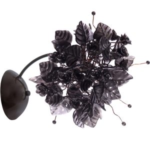 Black Raven Sconce