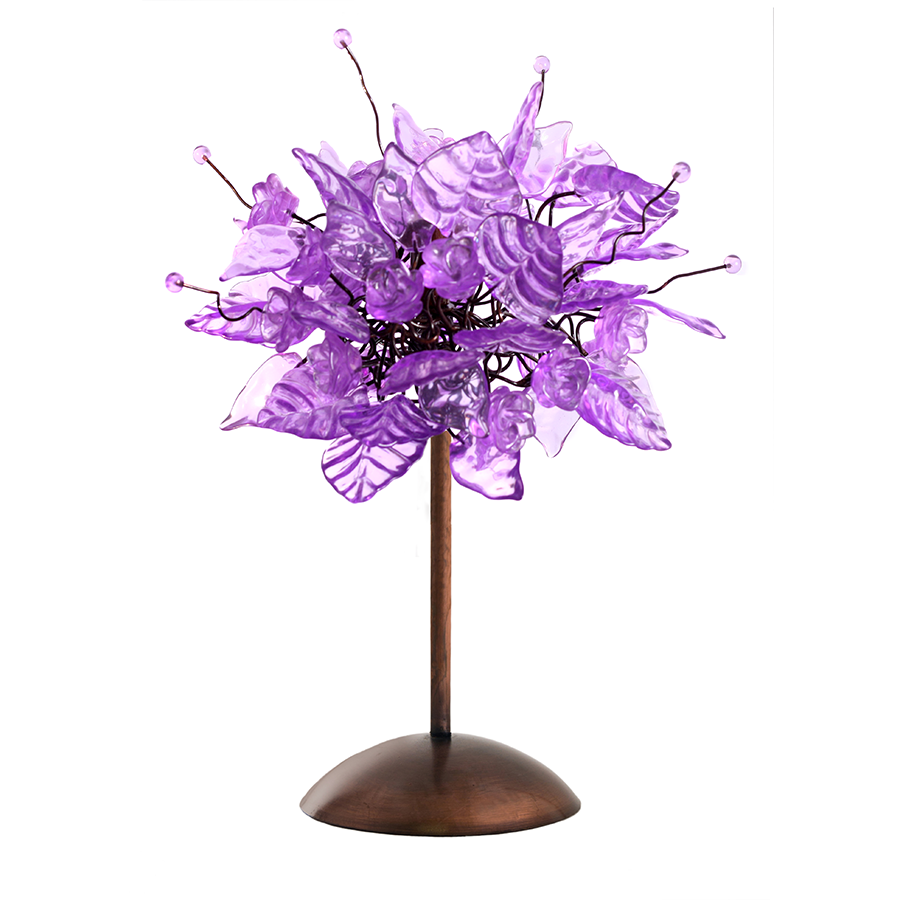 Lavender Table Lamp EMANUEL MOREZ