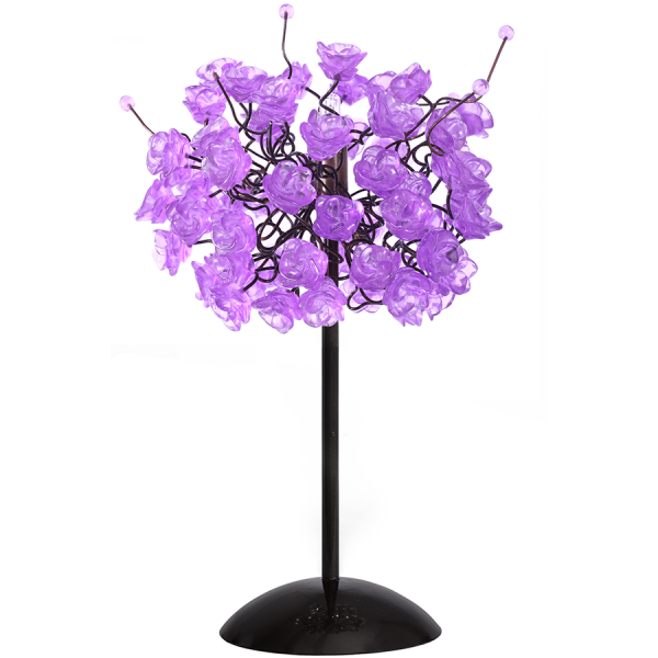 Lilac Rosettes Table Lamp
