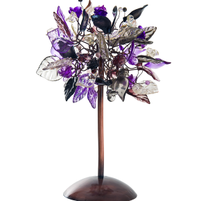 Violet Frost Table Lamp
