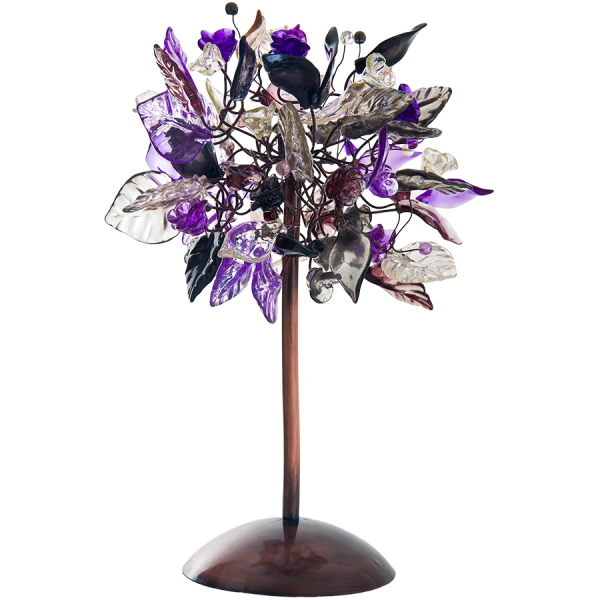 Violet Frost Table Lamp